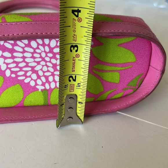 RARE!  Lilly Pulitzer Small Tote Hit Pink Sunflower Pattern-Circa 1990’s - Picture 16 of 16